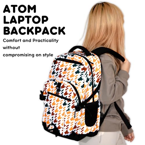 New York Atom Laptop Backpack Vivid Tweed One Size- Vivid Tweed - Like New