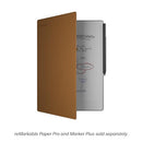 REMARKABLE PAPER PRO PREMIUM LEATHER BOOK FOLIO CASE RM07B-2006NW - BROWN-M - Like New