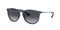 RAY BAN WOMEN'S Rb4171 Erika Round Sunglasses Rubble Blue Frame - Like New
