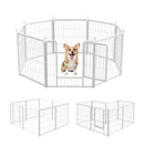 INFINIPOWER DOG PLAYPEN CAMPING YARD RV 24" 8 PANELS DOG PEN PUPPIES/SMALL DOGS - Brand New