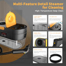 GAUTYE STEAM CLEANER, 3-LEVEL ADJUSTABLE HANDLE, 15S, G1 - BLACK/YELLOW - Like New