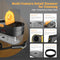 GAUTYE STEAM CLEANER, 3-LEVEL ADJUSTABLE HANDLE, 15S, G1 - BLACK/YELLOW - Like New