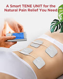 TENKER TENS Unit Muscle Stimulator 24 Modes TENS EMS Machine SM9126N - Silver - Like New