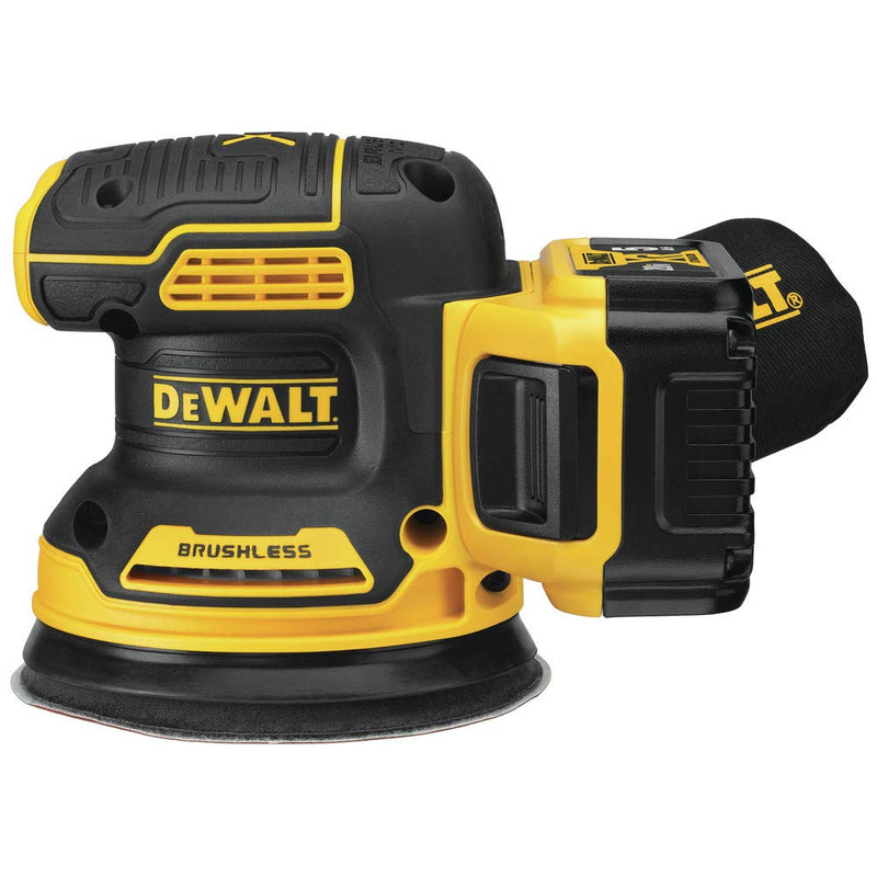 DEWALT 20V MAX RANDOM ORBITAL SANDER KIT DCW210P1 - YELLOW/BLACK - Brand New