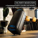 SONY SRSXV800 XV800 PORTABLE BLUETOOTH PARTY SPEAKER BLACK - Like New