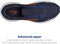 1103931D438 Brooks Men's Ghost 15 Peacoat/Orange/Surf the Web - Scratch & Dent