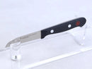 WUSTHOF GOURMET 2.75" PARING KNIFE, STAINLESS STEEL, BLACK DOUBLE-RIVET HANDLE - Like New
