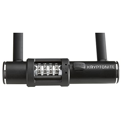 Krytonite Combo Bike U-Lock Standard, Anti-Theft Security Bicycle Lock - Brand New