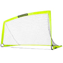 FRANKLIN SPORTS BLACKHAWK 6'6"X3'3" POP-UP SOCCER GOAL: FIBERGLASS - YELLOW - Like New