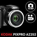 Kodak PIXPRO AZ252 Point & Shoot Digital Camera with 3” LCD, - Scratch & Dent