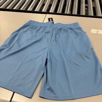 SQUARE METER MEN'S BASIC SOLID BREATHABLE ATHLETIC SHORTS SIZE: MEN L - C. BLUE - Brand New