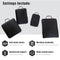PANDA JOYS 4 Set Compression Packing Cubes Travel - Travel Accessories Black - Like New