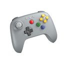 8BITDO 64 BLUETOOTH CONTROLLER FOR A3D, SWITCH, WINDOWS, ANDROID - GRAY - Like New