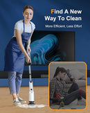 LABIGO Electric Spin Scrubber LA2 Pro Shower Cleaning Brush - Black/White - Like New