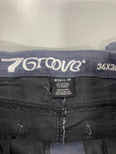 7GROOVE TRANSCEND SLIM JEANS - SIZE: MEN 34/30 - GRAY - Brand New