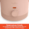 BELLA 1.5 QT SLOW COOKER 3 HEAT MANUAL CONTROL EVERGOOD™ CERAMIC - BLOSSOM - Like New