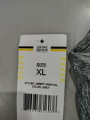 KICK START GEAR SPORTSWEAR MEN'S SHORT SLEEVE MOISTURE-WICKING - SIZE: XL - GRAY - Brand New