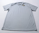 KICK START GEAR MEN MOISTURE WICKING PIQUE POLO SHIRT - SIZE: MEN 3XL - GRAY - Brand New