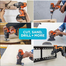 BLACK+DECKER 20V MAX MATRIX Drill, Power Tool Combo Kit, 6-Tool Set - Black - Like New