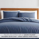 Southshore Fine Living, Inc. Oversized Full/Queen Blue Duvet Cover - Brand New