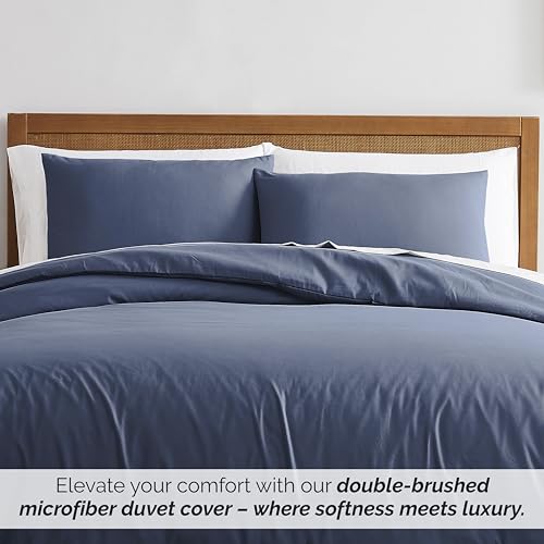 Southshore Fine Living, Inc. Oversized Full/Queen Blue Duvet Cover - Brand New