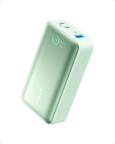 ANKER POWER BANK POWER IQ 3.0 PORTABLE CHARGER PD 30W MAX POWERCORE 30W - GREEN - Like New