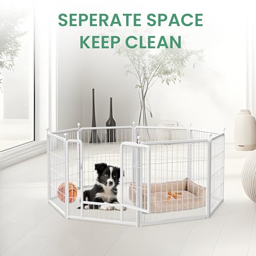 INFINIPOWER DOG PLAYPEN CAMPING YARD RV 24" 8 PANELS DOG PEN PUPPIES/SMALL DOGS - Like New