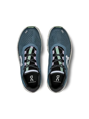 ON WOMEN'S CLOUDMONSTER SNEAKERS SIZE WOMEN 9 DUST/VAPOR - Like New