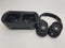 VIBEADIO E9 Wireless Headphones for TV 2.4GHz Transmitter Dock Bluetooth - Black Like New