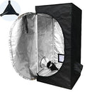 TOPOLITE LED 300W FULL SPECTRUM GROW LIGHT +24"X24"X48" GROW TENT TEN242448ES - Like New