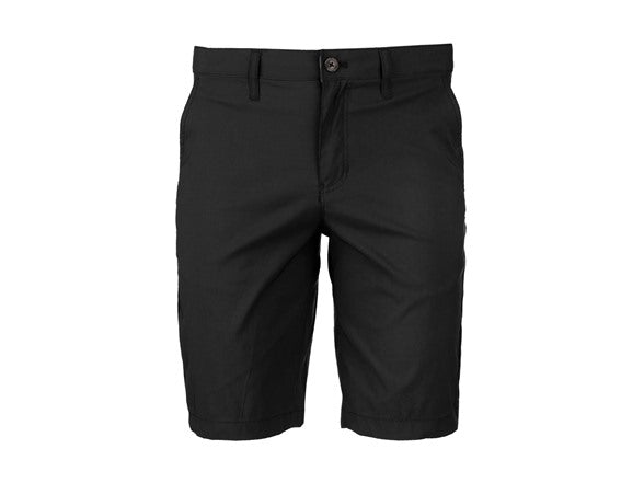 CHAPS MEN'S PERFORMANCE FLAT FRONT SHORTS - SIZE: MEN 34 - BLACK - Brand New