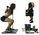 BodyBoss Home Gym 2.0 - Full Portable Gym Home Workout Package PKG4-GREEN Like New