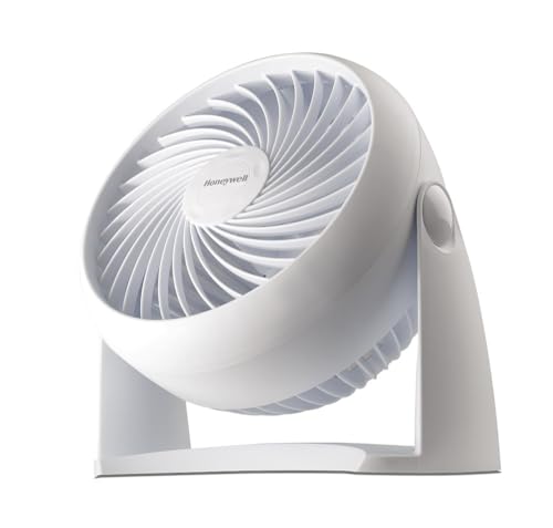 HONEYWELL HT-904 TURBOFORCE TABLETOP AIR CIRCULATOR FAN, SMALL, WHITE - Like New