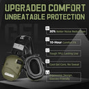 PROHEAR 022 Electronic Hearing Protection Shooting Hunting 29DB SNR - Green - Like New