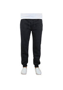 BLUE ICE MEN'S FLEECE-LINED JOGGER SWEATPANTS - SIZE: MEN M - BLACK - Like New