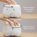 YOGASLEEP DOHM THE ORIGINAL WHITE NOISE MACHINE EM1DSUSWH - WHITE/GRAY - Like New
