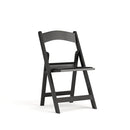 Flash Furniture Hercules™ Series Folding Chair 1000LB Weight Capacity - Black - Like New
