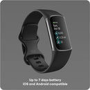 Fitbit Charge 5 Fitness Tracker FB421BKBK - Black/Graphite - Scratch & Dent