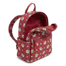 VERA BRADLEY PREMIUM COTTON SMALL BACKPACK, BANDANA PAISLEY, SIZE-RED AND YELLOW - Brand New