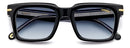 CARRERA 316/S M4P STRIPED BLACK 52/21/150 MAN SUNGLASSES - DARK BLUE SHADING - Like New