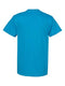 Alstyle AL1901 Adult 5.1 oz., 100% Cotton T-Shirt Turquoise L Like New