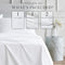 PURITY LINEN CLOSET KING SIZE SHEET SET STOP THE AWE LUXURY PERCALE WHITE - Like New