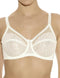 WACOAL WOMENS RETRO CHIC FULL FIGURE UNDERWIRE BRAS IVORY 36C - IVORY - Brand New