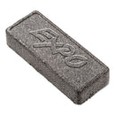 EXPO DRY ERASE SOFT PILE BLOCK WHITEBOARD ERASER 5-1/8" X 1-1/2" - CHARCOAL - Like New