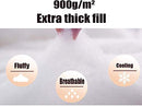 ABAKAN Extra Thick Mattress Topper Queen Size Soft Mattress Pad Cover - Brand New