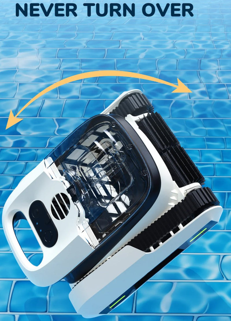 Seauto Seal Smart Robotic Pool Cleaner SAT-3P6S - Black/White - Like New