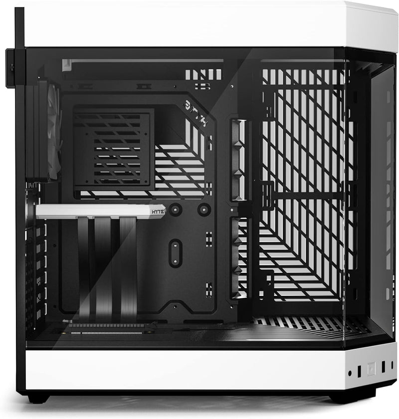HYTE Y60 Dual Chamber Panoramic Tempered Glass Mid-Tower ATX Gaming Case - WHITE Like New