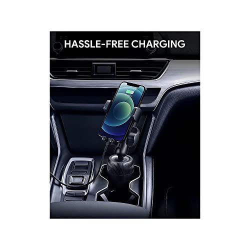 AUKEY CAR PHONE MOUNT UNIVERSAL ADJUSTABLE AUTOMOBILE CUP HOLDER HD-C75 - Black - Like New
