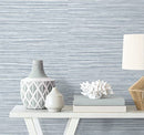 Lillian August NextWall Luxe Haven Faux Sisal Peel Stick Wallpaper Sea Breeze - Brand New