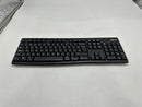 LOGITECH K270 KEYBOARD SPANISH LAYOUT - BLACK - Like New